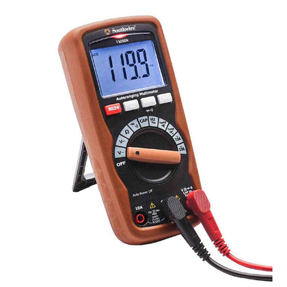 MULTIMETER DIGITAL AUTO 10A VOLT/RES/CAP/FREQ/TEMP/CONN CAT3