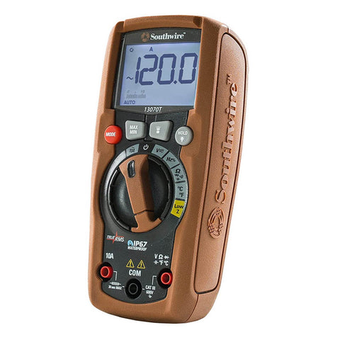 MULTIMETER DIGITAL 10A W/BASIC CATIII 600V TRUE RMS IP67