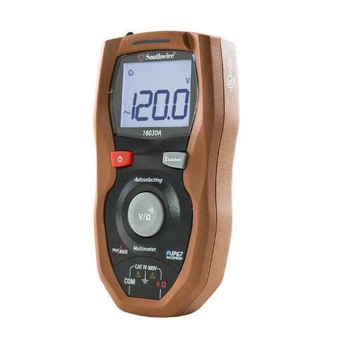 MULTIMETER DIGITAL AUTO CATIV 600V TRUE RMS IP67