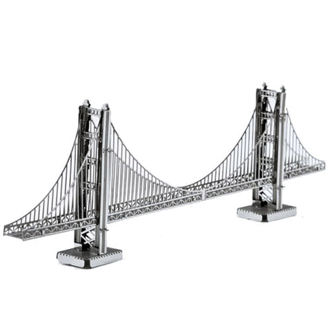 GOLDEN GATE BRIDGE METAL EARTH 3D LASER CUT MODEL