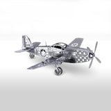 MUSTANG P-51 METAL EARTH 3D LASER CUT MODEL
