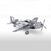 MUSTANG P-51 METAL EARTH 3D LASER CUT MODEL