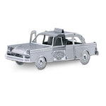 CHECKER CAB TAXI METAL EARTH 3D LASER CUT MODEL