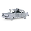 CHECKER CAB TAXI METAL EARTH 3D LASER CUT MODEL