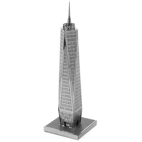 ONE WORLD TRADE CENTER {{METAL EARTH 3D LASER CUT MODEL