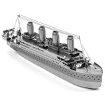 TITANIC METAL EARTH 3D LASER CUT MODEL