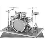 DRUM SET {{METAL EARTH 3D LASER CUT MODEL