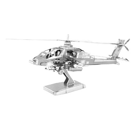 AH-64 APACHE METAL EARTH 3D LASER CUT MODEL