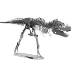 TYRANNOSAURUS REX SKELETON-METAL {{EARTH 3D LASER CUT TWO SHEET K