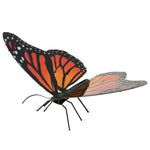 BUTTERFLY MONARCH METAL EARTH 3D LASER CUT MODEL