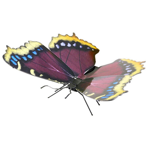 BUTTERFLY MOURNING CLOAK {{METAL EARTH 3D METAL MODEL KIT