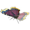 BUTTERFLY MOURNING CLOAK METAL EARTH 3D METAL MODEL KITS