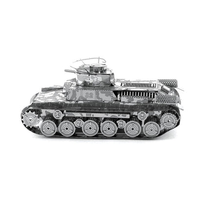 CHI HA TANK METAL EARTH 3D LASER CUT MODEL