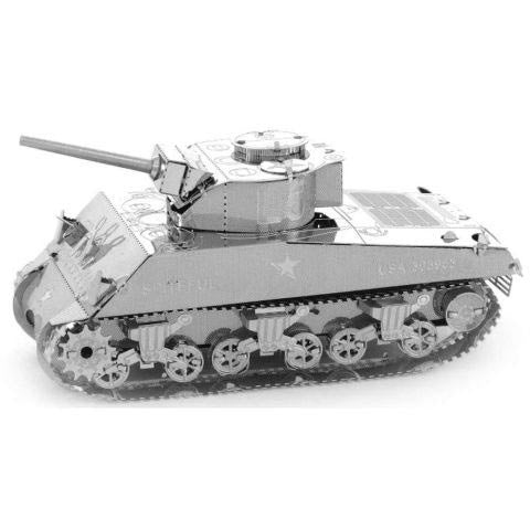 SHERMAN TANK-TWO SEETS METAL EARTH 3D LASER CUT MODEL