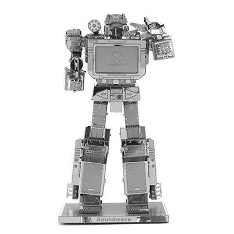 SOUNDWAVE METAL EARTH 3D LASER CUT MODEL