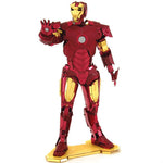 IRON MAN METAL EARTH 3D LASER CUT MODEL