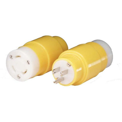 RV MARINE ADAPTER FEMALE 30A TO MALE 15A 125V