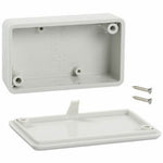PROJECT BOX 2.3X1.4X.8IN PLAS GREY