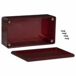 PROJECT BOX 4.7X2.6X1.6IN PLAS RED