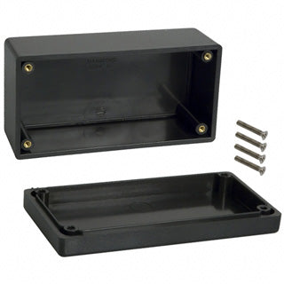 PROJECT BOX 5.1X2.5X2IN PLAS BLK {{