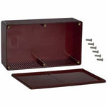 PROJECT BOX 7.5X4.3X2.4IN PLAS RED{{