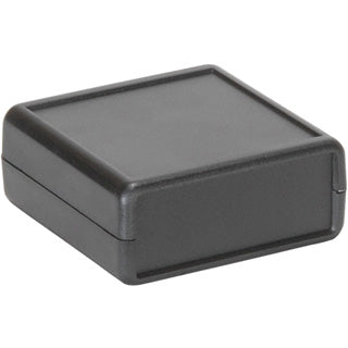 PROJECT BOX 2.6X2.6X1.1IN PLAS BLACK