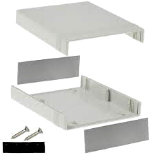 PROJECT BOX 7X6X2IN PLAS GREY {{