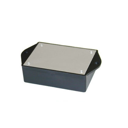 PROJECT BOX 3.5X2.5X1.1IN PLAS BLACK WITH FLANGED LID