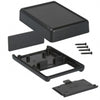 PROJECT BOX 3.8X2.4X1IN PLAS BLK WITH BATTERY COMPARTMENT
