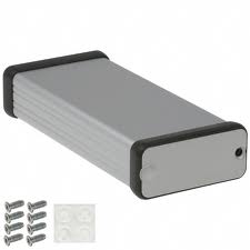 PROJECT BOX 4.7X3X1IN ALUMINUM
