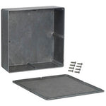 PROJECT BOX 7.4X7.4X2.5IN DIECAST ALUMINUM