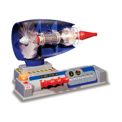 WORKING MODEL OF A JET ENGINE {{BATTERY OPERATED