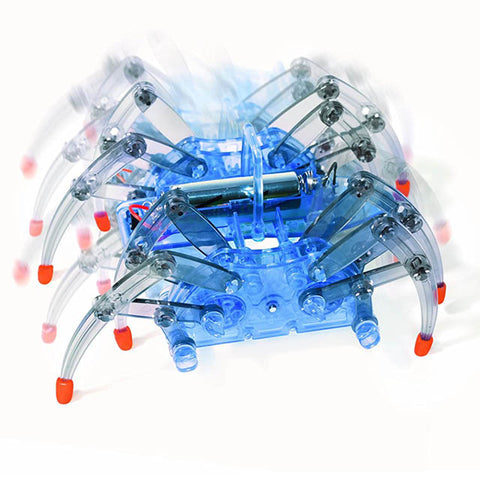 ROBO SPIDER MOTORIZED WITH 8LEGS {{1 GEAR BOX WITH ON/OFF SWITCH