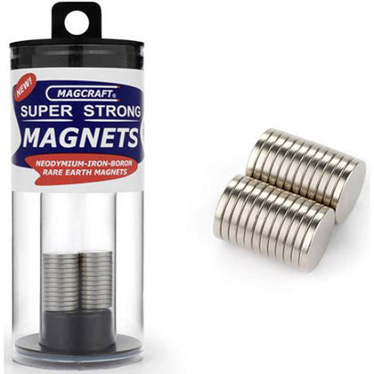 MAGNET DISC 12.7X1.5MM 1.2KG PULL FORCE RARE EARTH NEODYMIUM