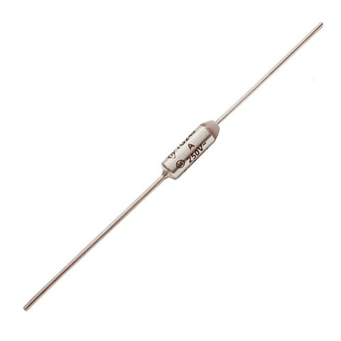 THERMAL FUSE 128C 15A AXIAL LEADS