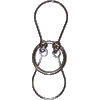 HANDCUFF'S PUZZLE-REMOVE THE RIN {{RING