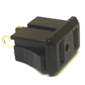 AC SOCKET 2POS 15A 125V SNAP PLA