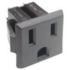 AC SOCKET 3POS 15A 125VAC CHMT