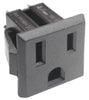 AC SOCKET 3POS 15A 125VAC CHMT {{
