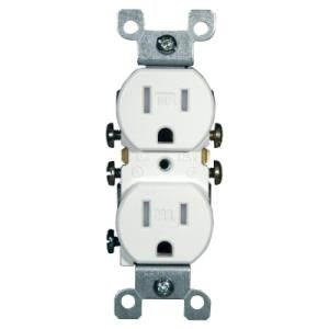 ELECTRICAL RECEPTACLE 2POS 15A 125V INSERT FOR WALLPLATE