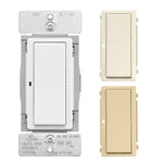 AC SWITCH ROCKER WI-FI 15A 120V 1P2T DECORA INSERT WHT/ALMOND/IV