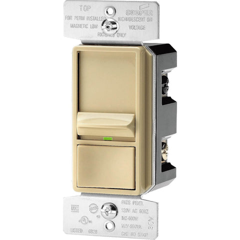 DIMMER SLIDE WITH PRESET SINGLE POLE/3-WAY 120V IVORY