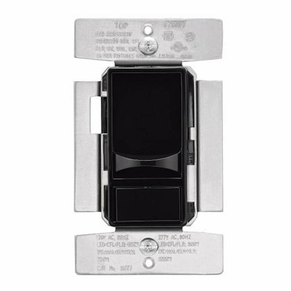 DIMMER SLIDE W/ON-OFF SWITCH 3- WAY 120V 450W DECORA INSERT BLK