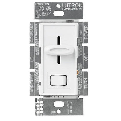 DIMMER SLIDE W/ON-OFF SWITCH 3- WAY 120V 600W DECORA INSERT WHT