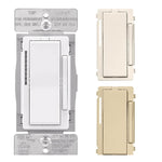 DIMMER SLIDE 3-WAY 120V DECORA WHT/ALMOND/IVRY