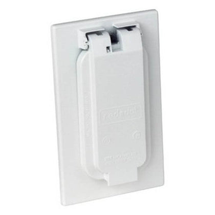 ELECTRICAL BOX 4.5X2.75IN RECEPT DUPLEX COVER