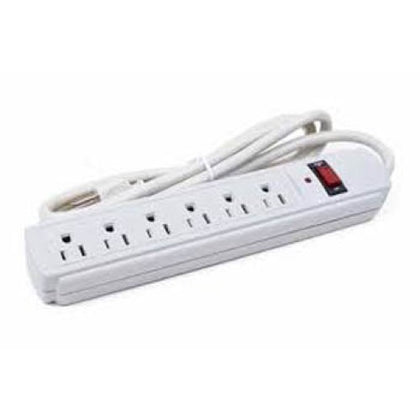 POWER BAR 6 O/LET 6FT CORD 280J SURGE