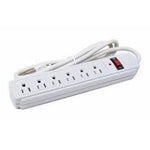POWER BAR 6 O/LET 6FT CORD 280J SURGE
