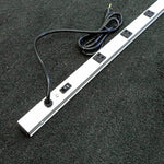 POWER BAR 10 O/LET 6FT CORD 60IN STRIP METAL{{