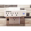 WALL TAP 3-OUTLET ENERGY SAVING ADAPTER 15A 1875W 125V
